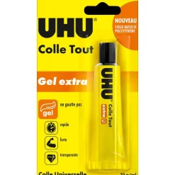 UHU – Colle Gel Extra Multi‑Matériaux – Tube Aluminium 31 ml