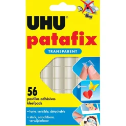 UHU - Patafix Transparente 56 Pastilles Adhésives