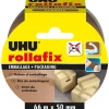 UHU - Ruban adhésif d'emballage - 50 mm x 66 m - brun