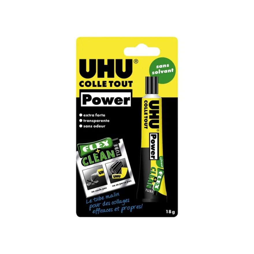 UHU Flex + Clean - Tube de colle - 20 gr - liquide