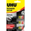 UHU Power Glue - Colle 1 gr - pack de 3 mini tubes