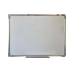 Ulmann - Tableau blanc magnétique 45 x 60 cm - cadre alu