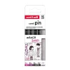 Uni-Ball - Feutres d’écriture PIN - thème Manga Josei - pointes assorties - lot de 5