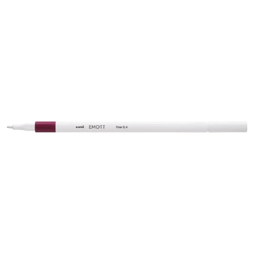 UniBall Emott EverFine - Crayon-feutre d'écriture - lie de vin