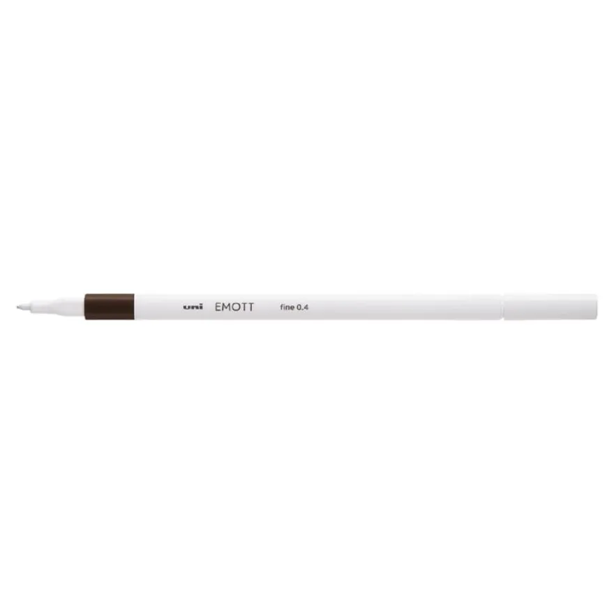 UniBall Emott EverFine - Crayon-feutre d'écriture - marron foncé