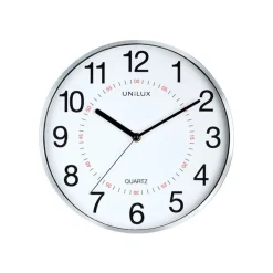 Unilux - Horloge Aria - mécanisme quartz - 28,5 cm - gris métal
