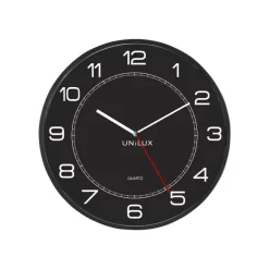 Unilux - Horloge Mega - mécanisme quartz - 57,5 cm - noir