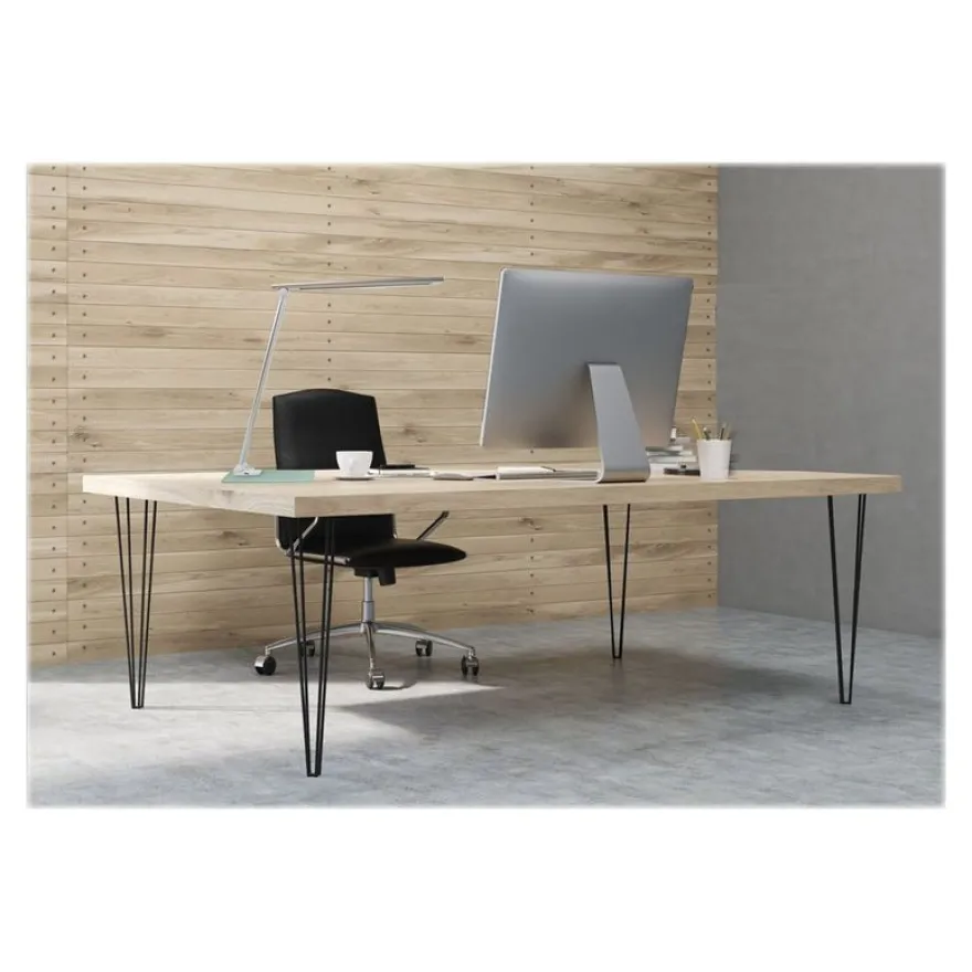 Unilux - Lampe de bureau pliable Popy - LED - socle en verre