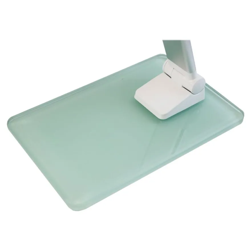 Unilux - Lampe de bureau pliable Popy - LED - socle en verre