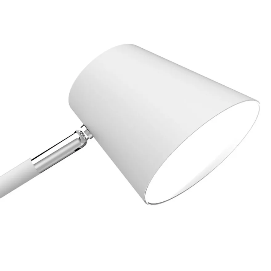 Unilux - Lampe de bureau Vicky - LED - port de charge USB - blanc/bois