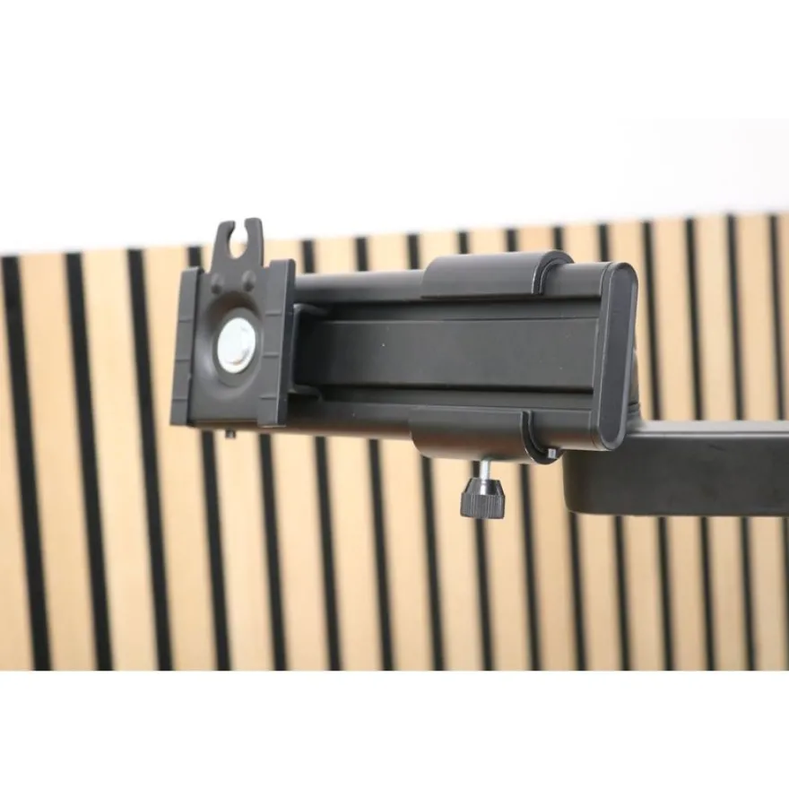 Unilux AXIO - Glissière pour tête VESA simple écran - noir