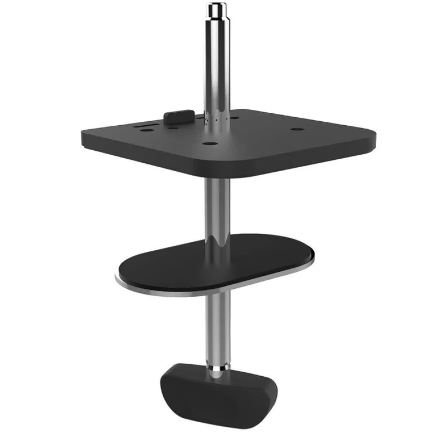 Unilux AXIO - Vis/axe traversant de fixation sur table - noir