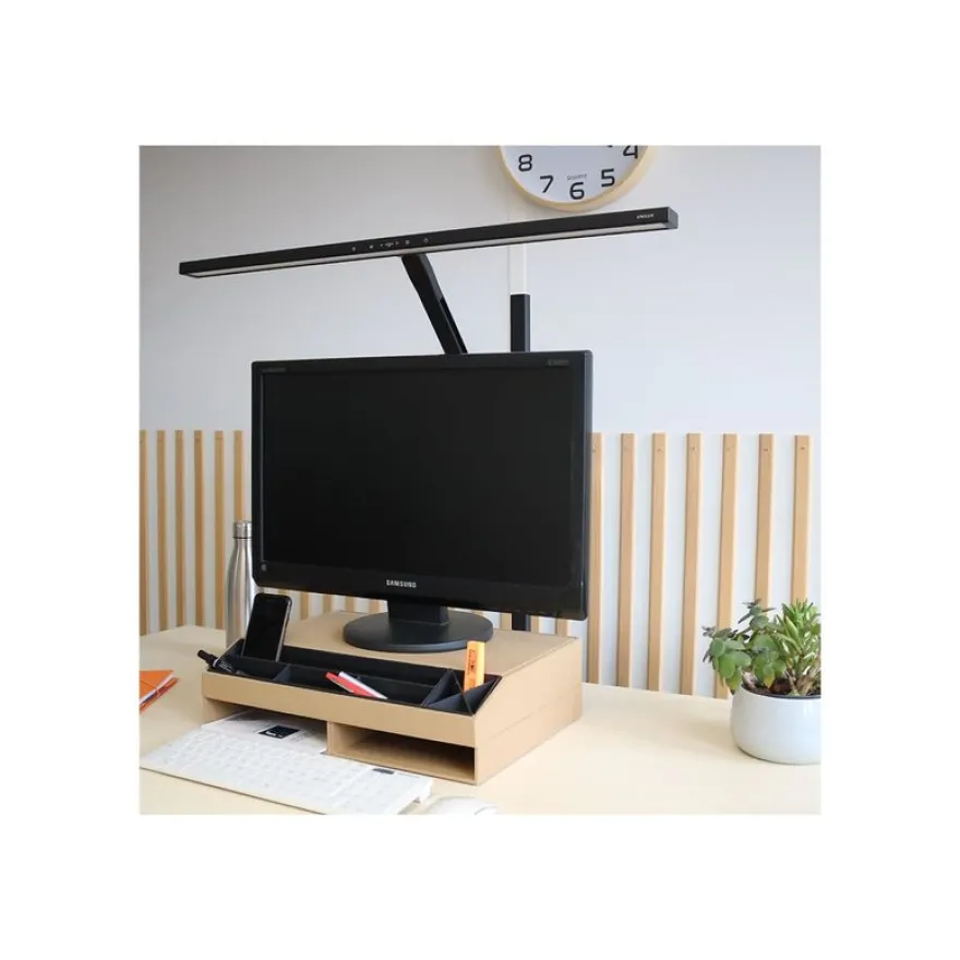 Unilux Elite - Barre lumineuse à Led - 24 W - 3000/4000/5000/6500 K - noir