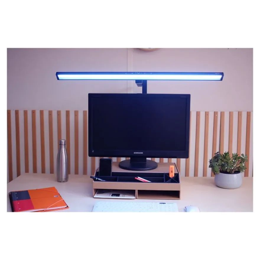 Unilux Elite - Barre lumineuse à Led - 24 W - 3000/4000/5000/6500 K - noir