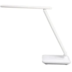 Unilux Lampe de bureau HALO - pliable - blanc