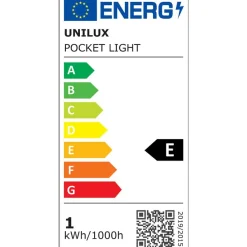 Unilux POCKETLIGHT - Lampe de bureau - Led - gris