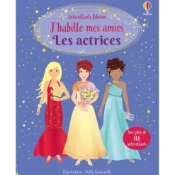 Usborne - J'habille mes amies - Les actrices - Autocollants