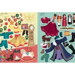 Usborne - J'habille mes amies - Casse-Noisette - autocollants