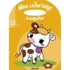 Vache - Mon Coloriage à Emporter - par Madeddu Estelle - livre à colorier