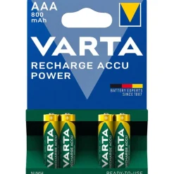 VARTA Accu power - 4 piles alcalines rechargeables - AAA LR03