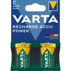 VARTA Accu power - 2 piles alcalines rechargeables - C LR14