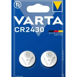 VARTA CR2430 - 2 piles boutons - 3V