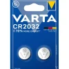 VARTA CR2032 - 2 piles boutons - 3V