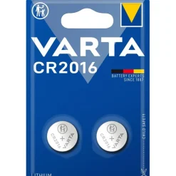VARTA CR2016 - 2 piles boutons - 3V