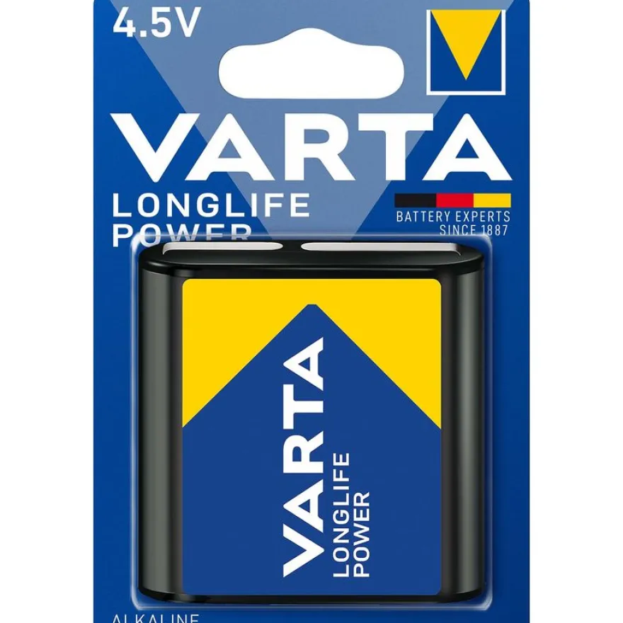 VARTA Longlife Power - 1 pile alcaline - 3LR12 4,5V