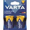 VARTA Longlife Power - 2 piles alcalines - D LR20