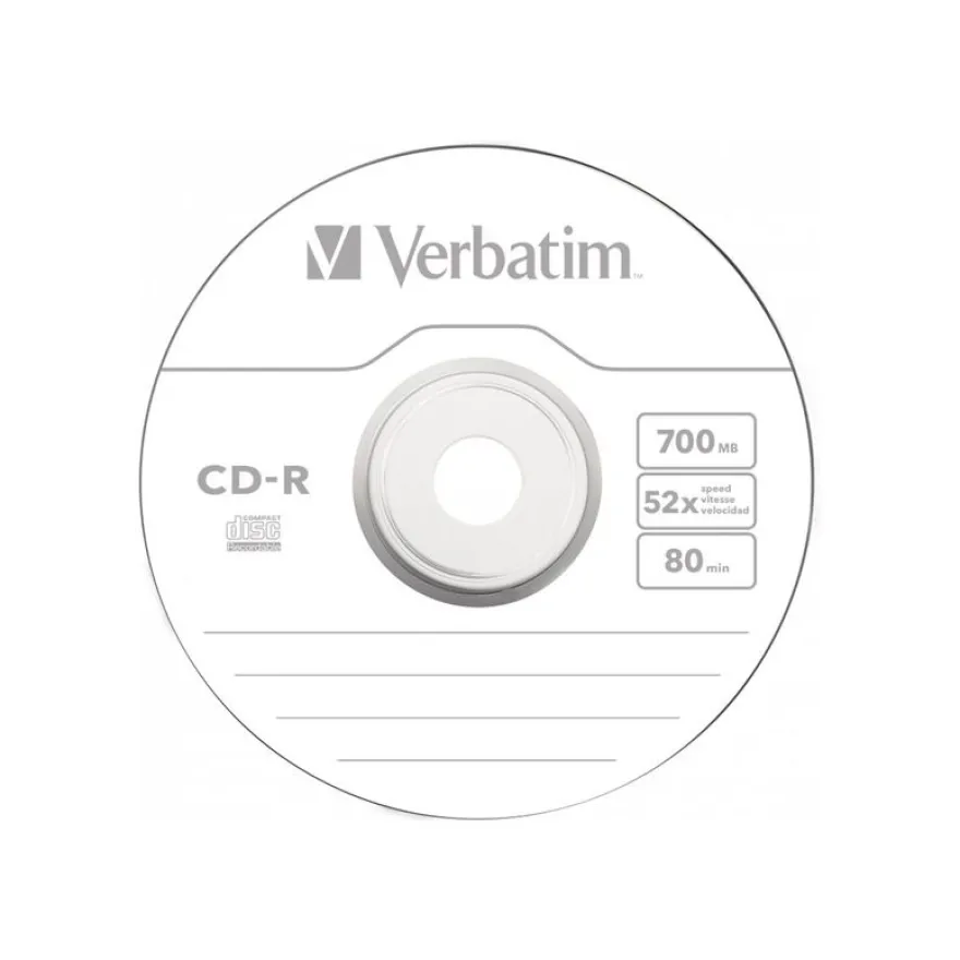 Verbatim - 10 x CD-R - 700 Mo (80 min) 52x - spindle