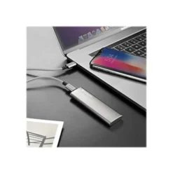Verbatim Vx500 - Disque dur externe SSD - 480 Go - USB 3.1 Gen 2 (USB-C connecteur) - gris sidéral