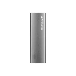 Verbatim Vx500 - Disque dur externe SSD - 2 To - USB 3.2 Gen 2 (USB-C connecteur) - gris sidéral