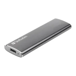 Verbatim Vx500 - Disque dur externe SSD - 1 To - USB 3.2 Gen 2 (USB-C connecteur) - gris sidéral