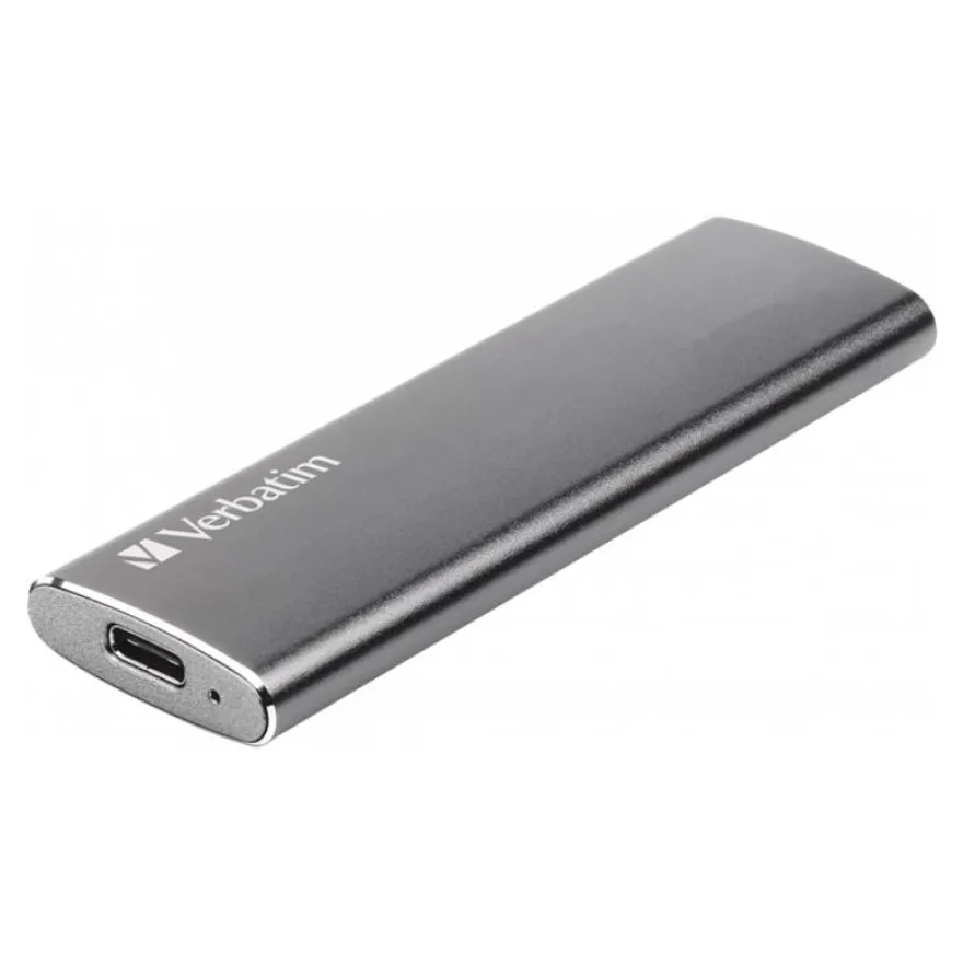 Verbatim Vx500 - Disque dur externe SSD - 1 To - USB 3.2 Gen 2 (USB-C connecteur) - gris sidéral