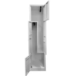 Vestiaire Z - métal blanc