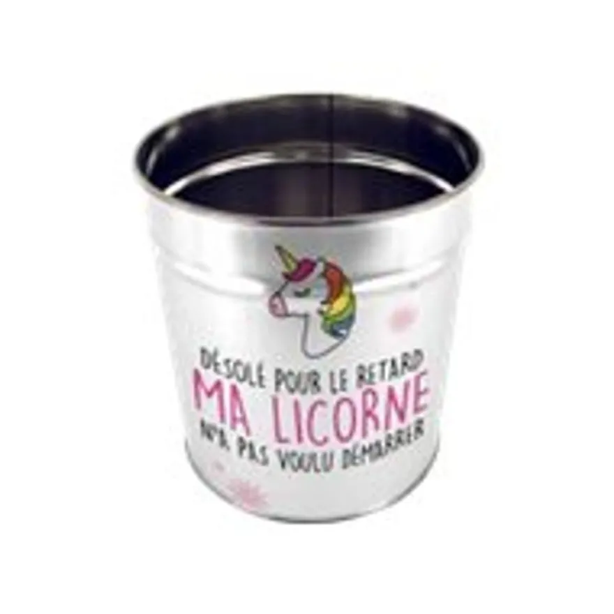 VINCO LICORNE - corbeille à papier