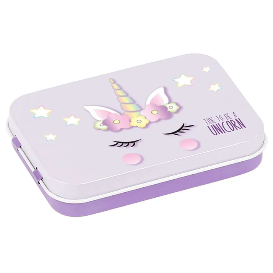 Viquel - Boite à bons points en métal - Licorne et Espace