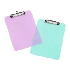 Viquel - Porte bloc à pince - A4 - disponible dans différentes couleurs pastels