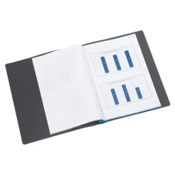 Viquel - Porte-vues perforé - 40 vues - A4 - bleu