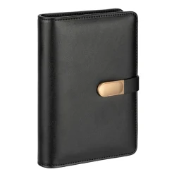 Viquel Budget Planner - Planificateur de budget A5 - 19 x 13 x 3 cm - noir - polyuréthane