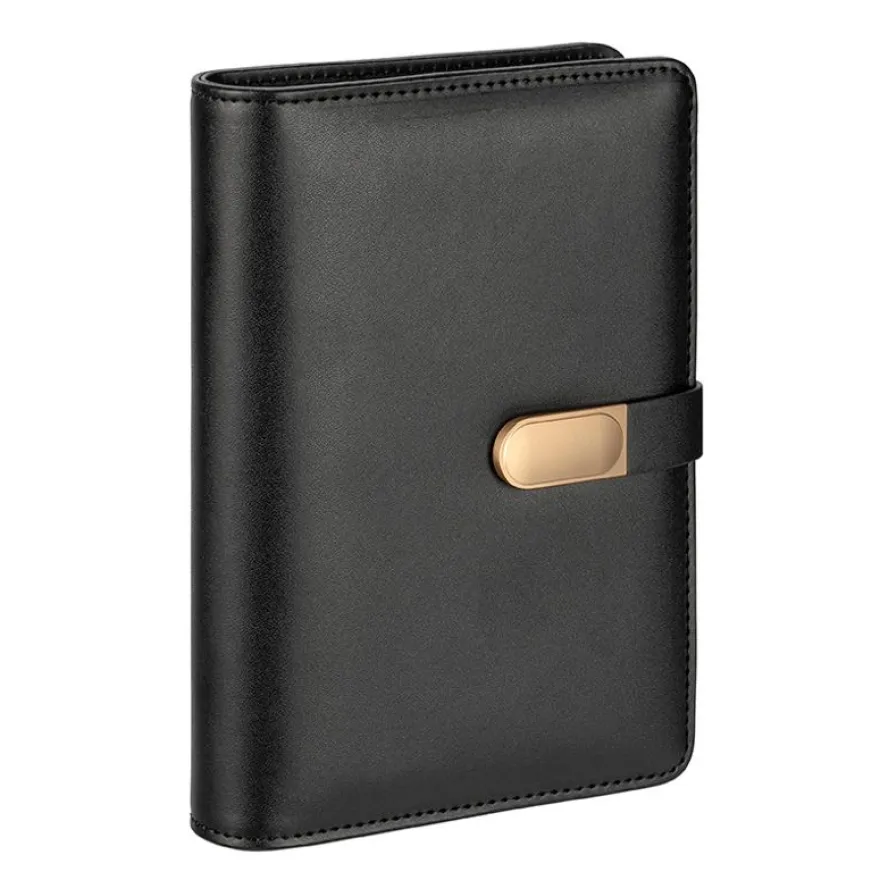 Viquel Budget Planner - Planificateur de budget A5 - 19 x 13 x 3 cm - noir - polyuréthane