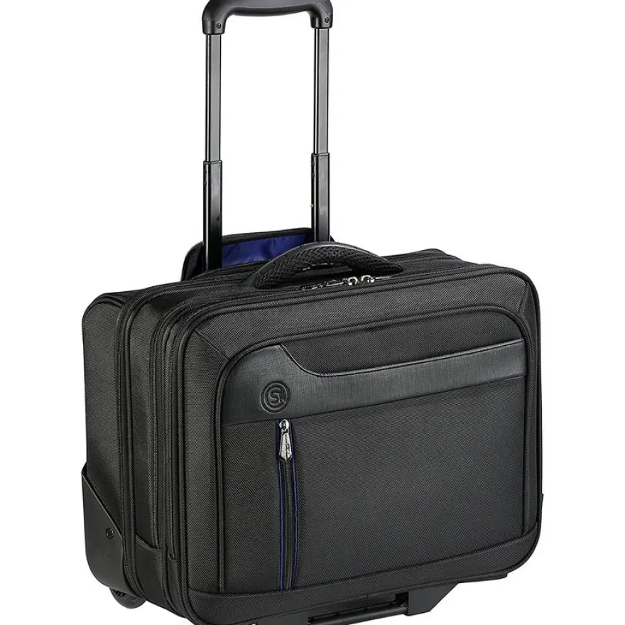 Viquel Canal St Martin - Trolley sacoche à roulettes pour ordinateur portable 15,6" - noir