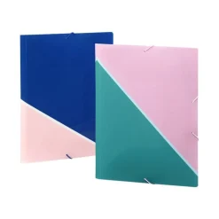 Viquel Duality - Chemise à 3 rabats - pour A4 - disponible dans différentes couleurs