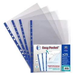 Viquel Easy Pocket - 25 Pochettes plastiques - A4