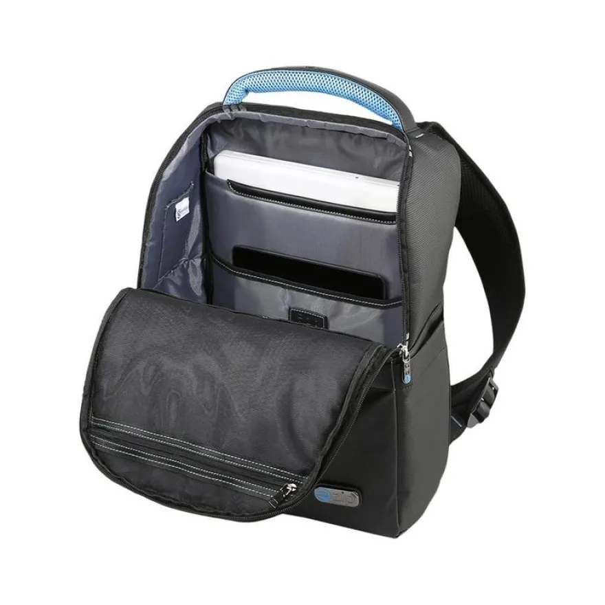 Viquel E-Zip - Sac à dos antivol pour ordinateur portable 15,6" - noir