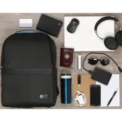 Viquel E-Zip - Sac à dos antivol pour ordinateur portable 15,6" - noir