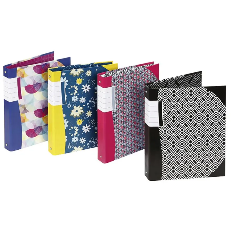 Viquel Fancy - Classeur à anneaux - Dos 40 mm - A4 - pour 225 feuilles - disponible dans différentes couleurs