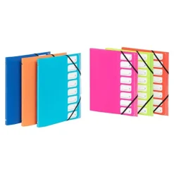 Viquel Feel'easy - Trieur 8 positions - A4 - à onglets - disponible dans différentes couleurs
