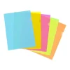 Viquel Happy Fluo - 10 Pochettes coin - A4 - couleurs assorties
